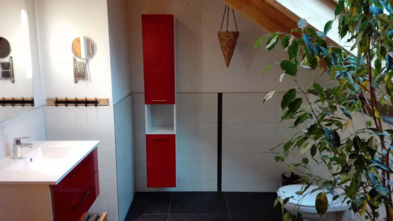 Blockhaus - Ferienwohnung Sunrise أوغسطبورغ المظهر الخارجي الصورة